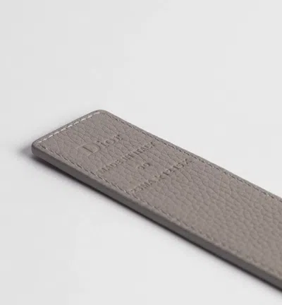 Dior Reversible Belt Strap In Black