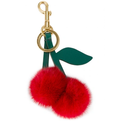 Shop Anya Hindmarch Cherry Keyring