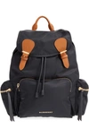 Burberry Nylon Backpack In Black