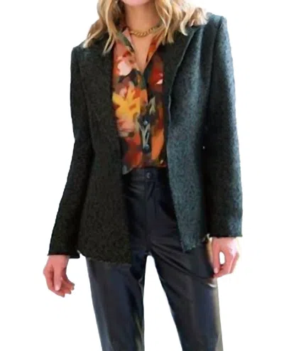 Finley Baxter Jacket In Olive/black In Multi