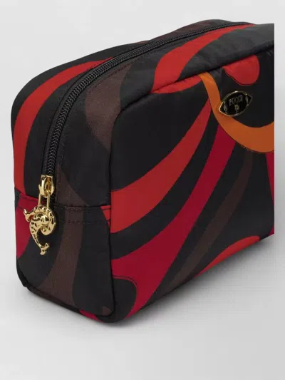 Pucci Marmo Rectangular Beauty Case Accessory In Black