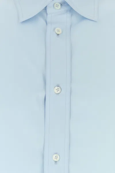 Jil Sander Long-sleeve Buttoned Shirt In Blue