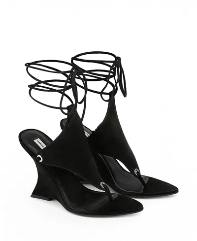 Naked Wolfe Rampage Wedge In Black