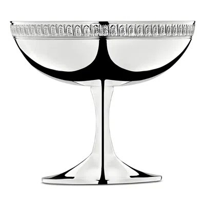 Christofle Malmaison Silver-plated Ice Cream Bowl In White