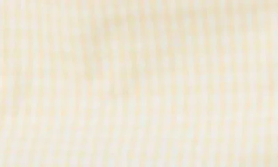 French Connection Gingham Miniskort In White