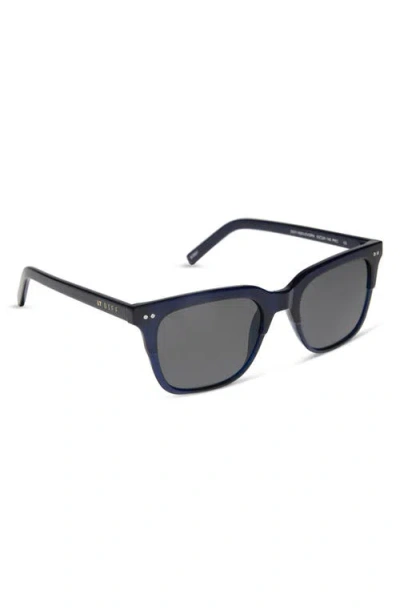 Diff 53mm Bobby Square Sunglasses In Blue