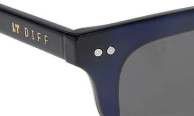 Diff 53mm Bobby Square Sunglasses In Blue