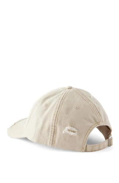 Cotton On Vintage Strap Back Hat In Brown
