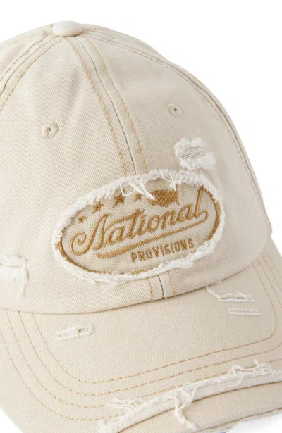 Cotton On Vintage Strap Back Hat In Brown