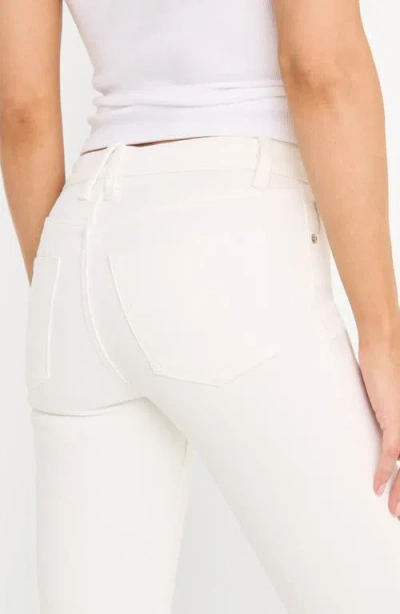 Good American Womens White001 Vintage Straight-leg Ankle Denim Jeans