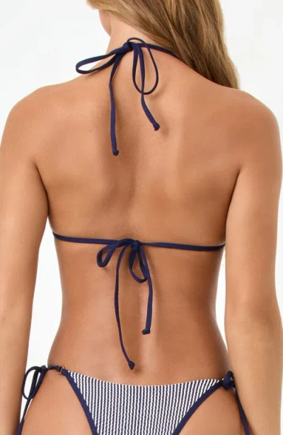 L*space Lspace Banningtextured Triangle Bikini Top In Multi