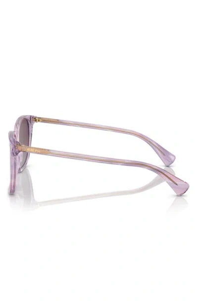 Ralph 56mm Polarized Square Sunglasses In Multi
