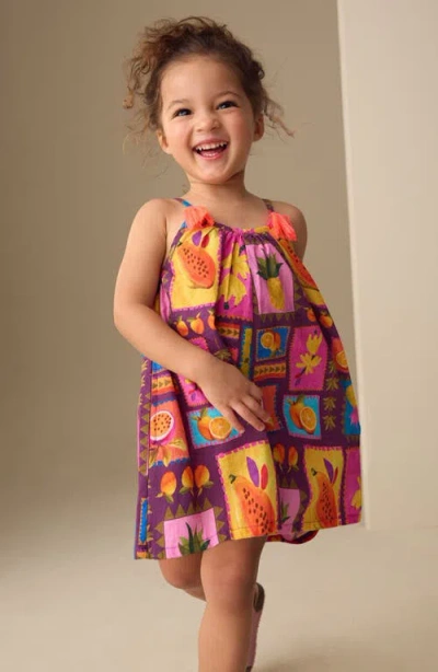Next Kids' Fruit Tile Print Romper In Multi