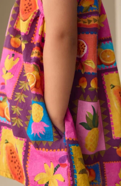 Next Kids' Fruit Tile Print Romper In Multi
