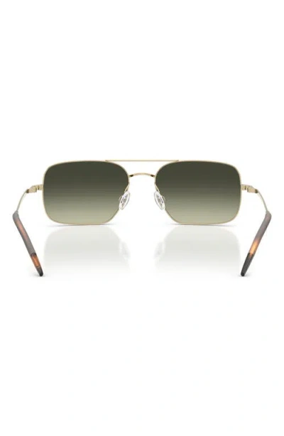 Oliver Peoples 55mm Victory Ii Rectangular Sunglasses In Pattern