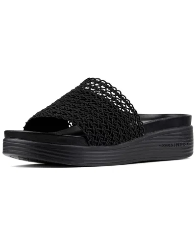 Donald Pliner Frou Platform Wedge Sandal In Black