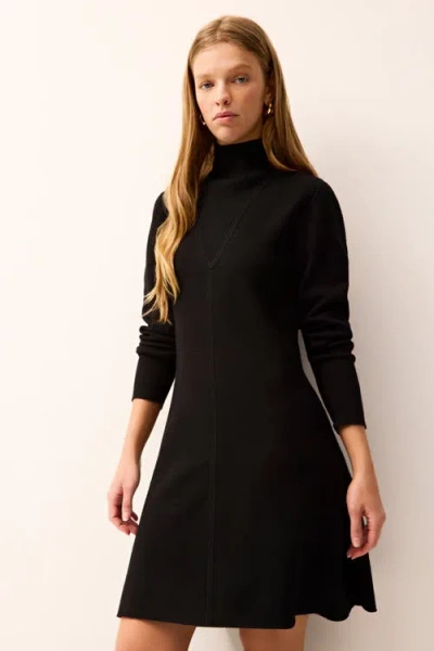 Marie Oliver Brantley Dress In Black