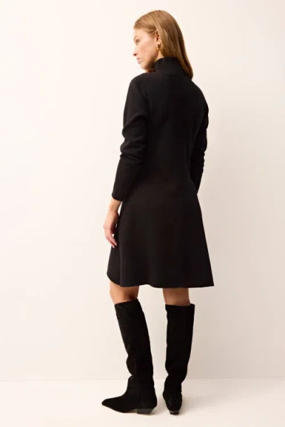 Marie Oliver Brantley Dress In Black
