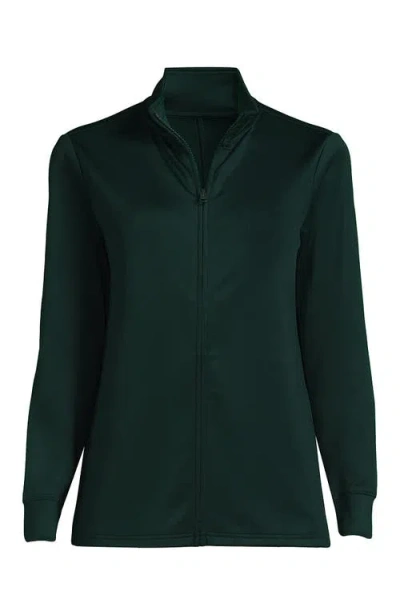 Lands' End Active Performance Full Zip Jacket In Green