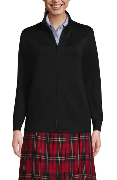 Lands' End Active Performance Full Zip Jacket In Black