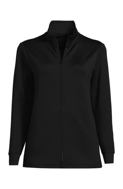 Lands' End Active Performance Full Zip Jacket In Black