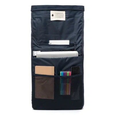 Lefrik Roll Reflective Backpack In Blue