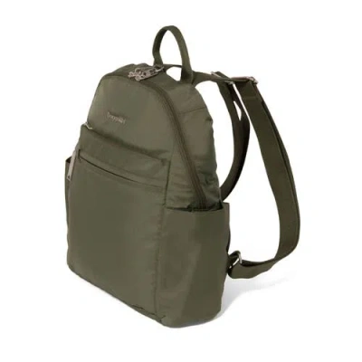 Baggallini Securtex Anti-theft Vacation Backpack In Green
