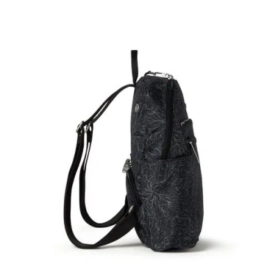 Baggallini Securtex Anti-theft Vacation Backpack In Black