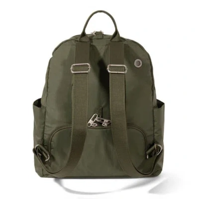Baggallini Securtex Anti-theft Vacation Backpack In Green