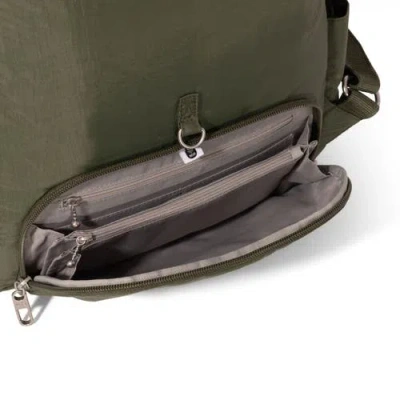 Baggallini Securtex Anti-theft Vacation Backpack In Green