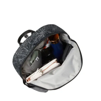 Baggallini Securtex Anti-theft Vacation Backpack In Black