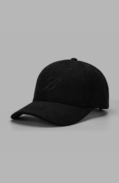 Blvck Woven Cap In Black