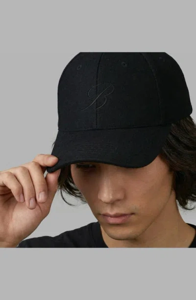 Blvck Woven Cap In Black