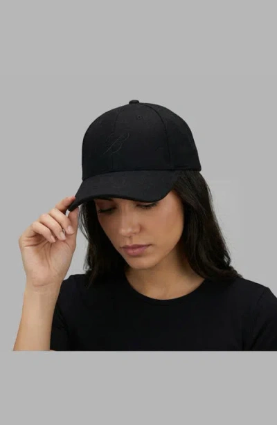 Blvck Woven Cap In Black