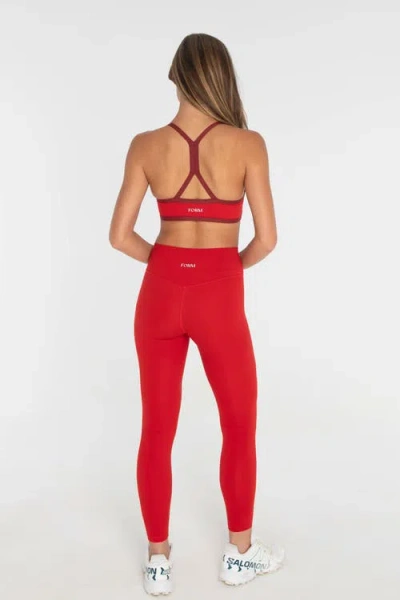 Form Core Leggings In Red
