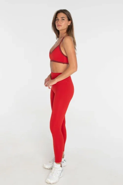 Form Core Leggings In Red