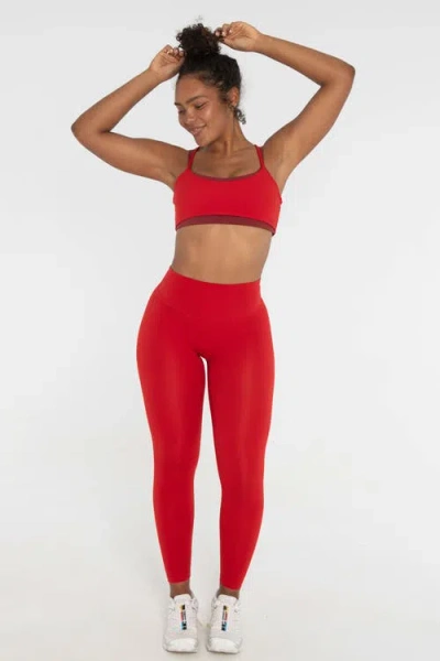 Form Core Leggings In Red