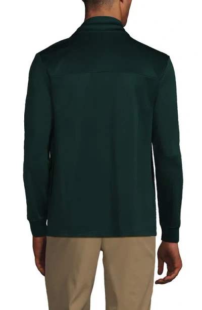 Lands' End Active Performance Full Zip Jacket In Green