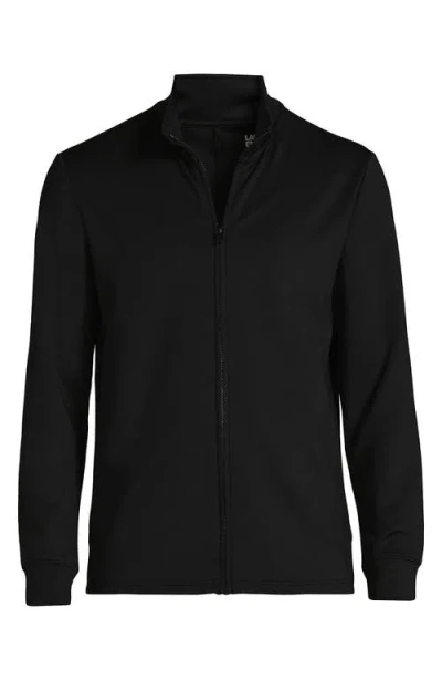 Lands' End Active Performance Full Zip Jacket In Black