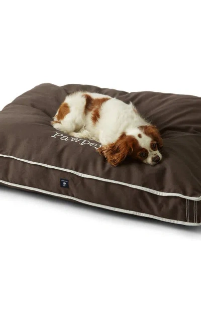 Lands' End Rectangular Canvas Dog Bed Cover In Brown