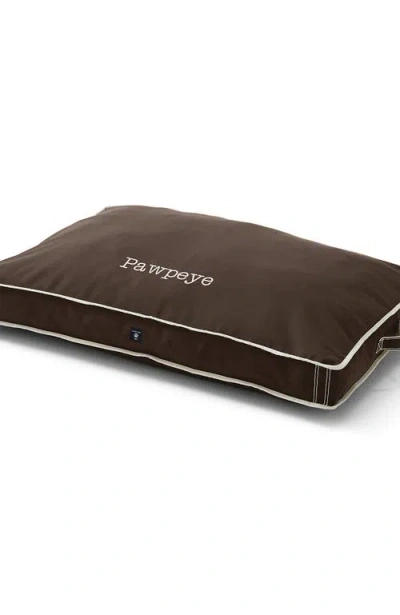 Lands' End Rectangular Canvas Dog Bed Cover In Brown