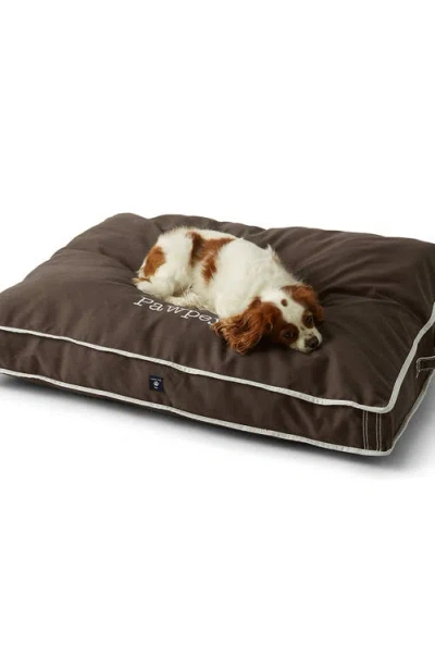 Lands' End Rectangular Canvas Dog Bed Cover In Brown