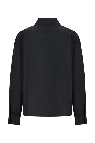 Max Mara Flap-pocket Shirt In Black
