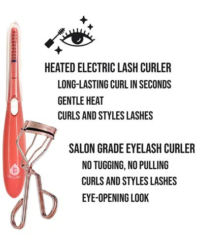 Pursonic Salon Grade Eyelash Curler & Heated Eyelash Curler With Comb Bundle In Multi