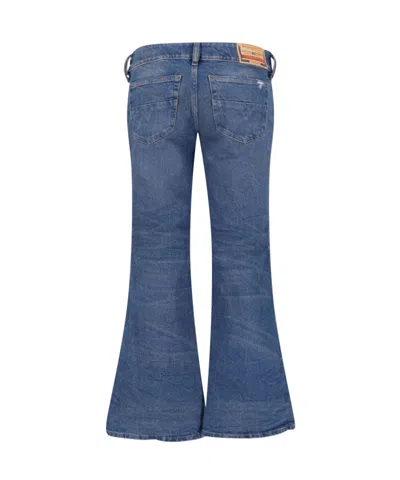 Diesel Jeans With Belt Loops In Black