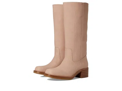 Frye And Co Womens Miranda 14 Block Heel Riding Boots In Pink
