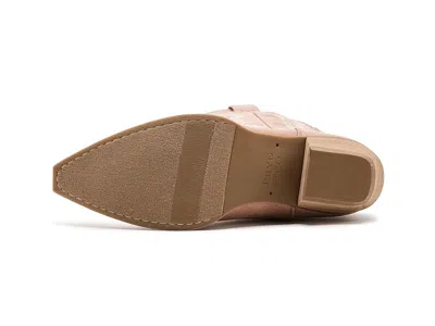 Frye And Co Irlene Short Deco Stitch Cowboy In Pink
