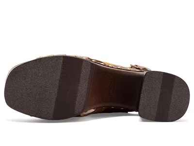 Frye And Co Wylie Patchwork In Brown
