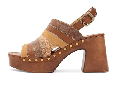 Frye And Co Wylie Patchwork In Brown