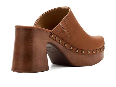 Frye And Co Wylie Clogs In Brown